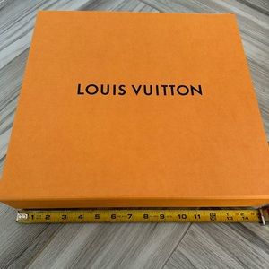 Authentic Louis Vuitton box.